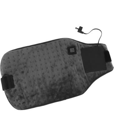 USB Heated Waist Wrap - Adjustable Temperature Heating Pad for Fast Relief | Foldable & Portable | Ideal for Office Use (Dark Gray) - Buy Online on GoSupps.com
