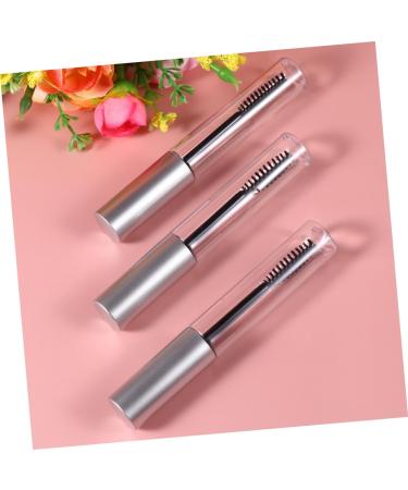 CANIGHT 5pcs Eyelash Sub Tube Mascara Tubes with Wands Empty Tubing Mascara Brands Empty Mascara Wand Silver 1 g (Pack of 1) Silver - Buy Online on GoSupps.com