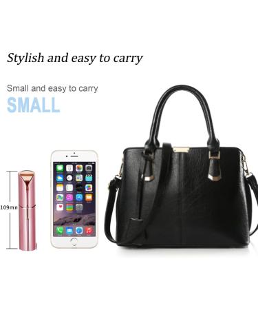 VYESY Lipstick Razor for Women Portable Electric Lipstick Shaver Bikini Trimmer Painless Hair Remover for Face Lips Chin with USB Charging - Buy Online on GoSupps.com