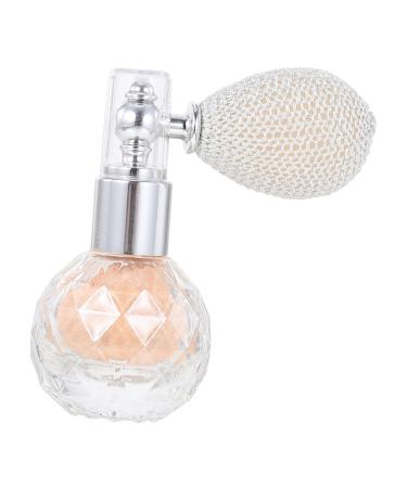 FOMIYES Spray Bottle Body Glitter Spray 1Pc body air bag powder hair perfume shimmering powder spray perfume bottle powder bottle make up Highlighter Golden 7x5.5cm