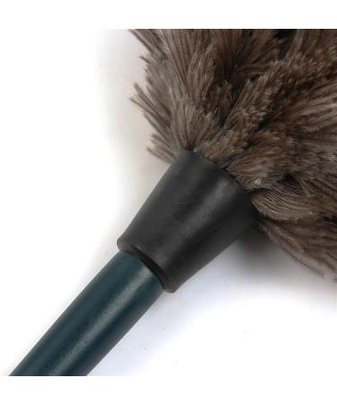 FCSHFC Ostrich Dusters for Cleaning Natural Home Reusable Feather Duster with Long Wooden Handle Anti-Static Dusting Duster for Computer Office Cars(45 * 32White) 45*32White - Buy Online on GoSupps.com