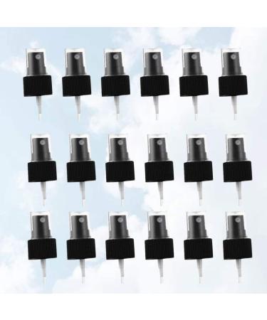 Solustre 20PC Pumping Heads for Spray Bottles | 18mm Perfume & Essential Oil Bottle Replacements | Travel & Home Use - Black - Buy Online on GoSupps.com