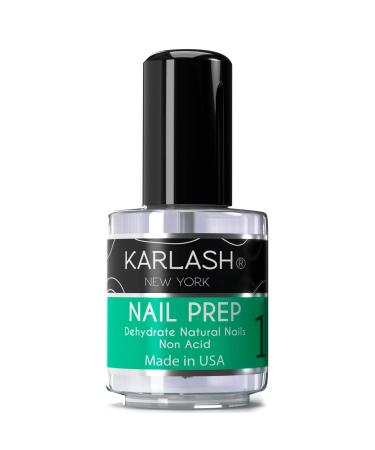Karlash Professional Nail Prep Dehydrate Primer 0.5 oz - Fast Dry for Acrylic & Gel Nails - Buy Online on GoSupps.com