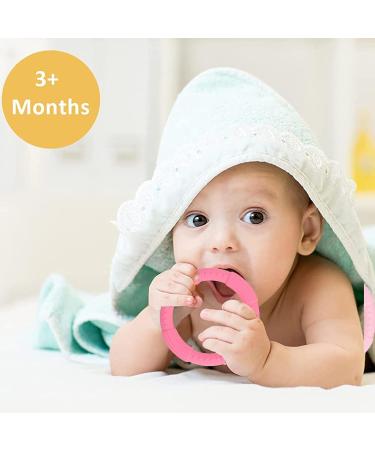 Silicone Teething Bracelet Bundle for Babies | 3pc Baby Teether Toy Set (Type 2) - Buy Online on GoSupps.com