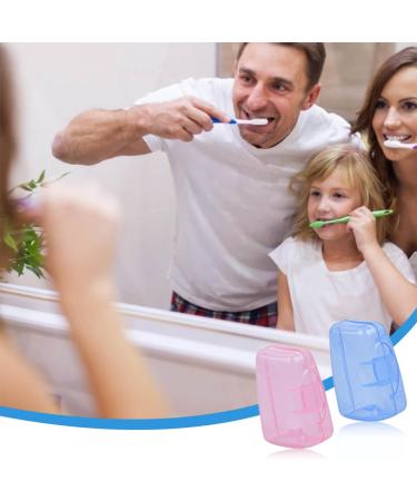 XBFOCNH Toothbrush Protective Covers - 8 Pack Portable Caps for Travel Camping Home & School - Buy Online on GoSupps.com