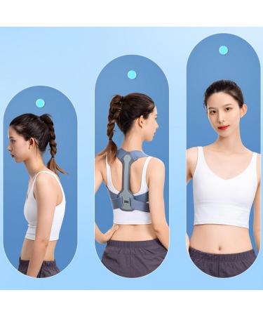 Skoulazeo Back Brace | Adjustable Back Support for Instant Corrector Flexible Back Support Brace Back Straightener Corrector for Family Friends - Buy Online on GoSupps.com