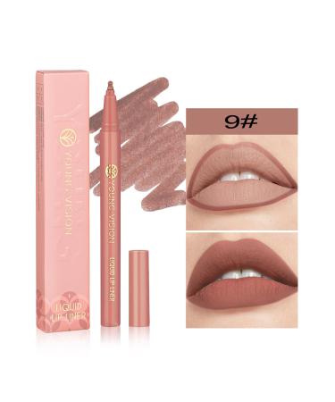 Young Vision Gourd-Shaped Precision Liquid Lipstick & Lipliner - Nude Matte Perfection | International Shipping Available - Buy Online on GoSupps.com