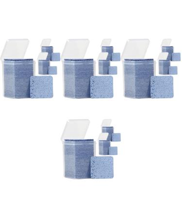 MAGICLULU 12 Boxes Glue Bottle Mouth Wipe Nail Polishes Cleaning Pads Gel Nail Polish Cleaning Pads Make-up Remover Wipes Non Woven Fabric Wipes Prolong Lash Lashes Extend Eyelash Cotton