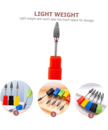 CRILSTYLEO Nail Polisher Cuticle Nail Bit Cuticle Drill Bits for Nails Nail Sanding Drill Bits Portable Manicure Polish Tools Multi-functional Nail Bits Manicure Polishing Heads Polishing Bit 7x1.3cm As Shown 1 - Buy Online on GoSupps.com