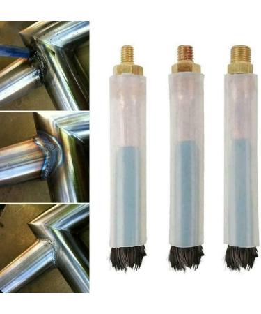 Durable 3stk Pickling Brush Set for WIG/MIG Welding - Carbon Fiber & Stainless Steel Cleaning Tools for M6/M8/M10 | International Shipping - Buy Online on GoSupps.com