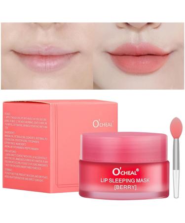 Lip Mask Cherry Lip Treatment Lip Moisturizer Strawberry Lip Balm Intense Lip Repair Lips Face Body - Buy Online on GoSupps.com