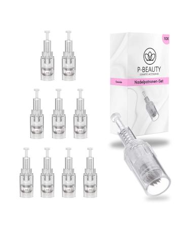P-Beauty |Universal replacement needle cartridges for thread dermapen |Micronic needle technology for skin renewal |Suitable for all thread slot derma electrics pen |Various PIN variants |10 pieces | 12 pins 10 pieces 12 pins - Buy Online on GoSupps.com