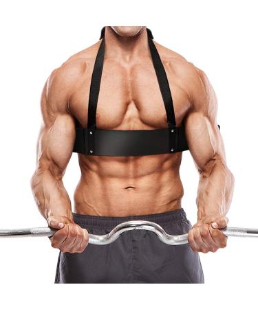 Cocoarm biceps blaster fitness weightlifting arm blaster bicep trainer triceps bomber for bodybuilding strength lifting weight lifting biceps blaster black