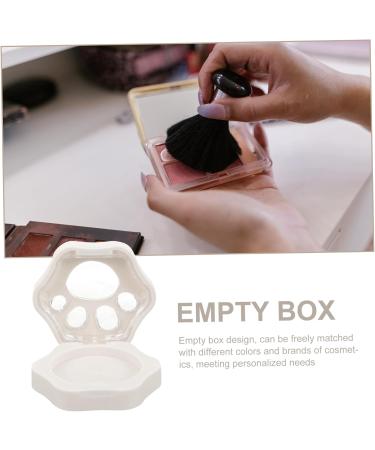 Didiseaon 3pcs Blush Palette Eyeshadow Eye Shadow Cosmetic Containers Empty Lipstick Pallet White Plastic - Buy Online on GoSupps.com
