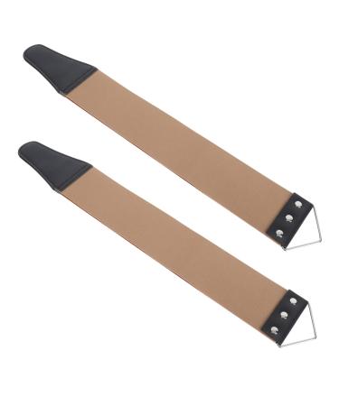 Minkissy 2st cloth Double string string hairdressing string string razor strap made of hairdressing leather razor strap made of leather razor sharpener made of leather canvas.