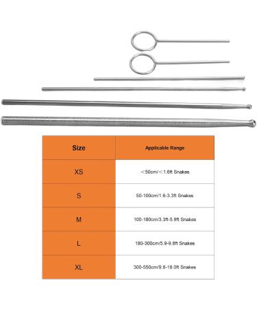 Fupei Round Head Reptile Probe 5 Sizes Smooth Anti Allergic Snake Probe Kit for Snake Sexing Probe - Buy Online on GoSupps.com