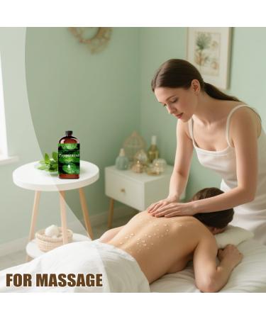 Peppermint Essential Oil and Rose Essential Oil 16 Fl Oz 480ML for Halloween Thanksgiving Day Christmas New Year's Day Gifts - Buy Online on GoSupps.com