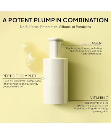 Droplette Collagen Hydrofiller Refill Capsules - Rejuvenate Hydrate & Plump Skin - Vitamin C Argireline & Turmeric - 30 Count for All Skin Types - Buy Online on GoSupps.com