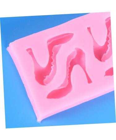ABOOFAN Birthday Present Cake Decorating Supplies Valentines Galentines Chocolate Molds Baking Tools and Equipment Man Gifts for Birthday High Heel Decorative Items Grace Pink - Buy Online on GoSupps.com