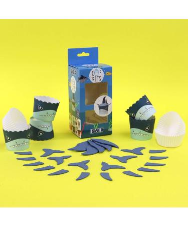 PME Cupcake Decorating Kit with Edible Toppers Shark Attack - Buy Online on GoSupps.com