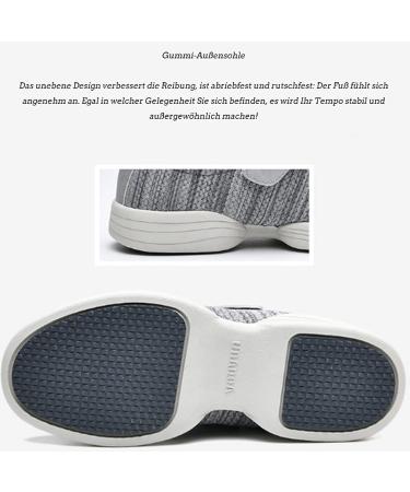 LEEWEE Extra Wide Edema Swollen Shoes - Diabetic Comfort Slippers for Men and Women - Orthopaedic Anti-Slip Shoe for Diabetic Feet, Neuropathy, Plantar Fasciitis - Blue, Size 36 - Buy Online on GoSupps.com