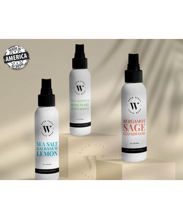 W by Wallford Natural Lavender Room Spray - 4 oz Pure Essential Oil Pillow Mist, Linen & Bedding Spray for Aromatherapy Sleep - Buy Online on GoSupps.com