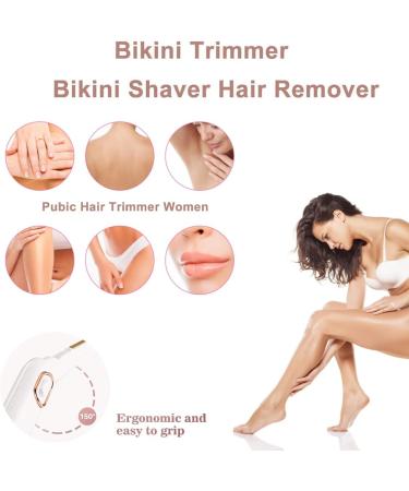 Women's Bikini Shaver and Trimmer - Intimate Hair Remover for Smooth, Bump-Free Shaving - Buy Online on GoSupps.com