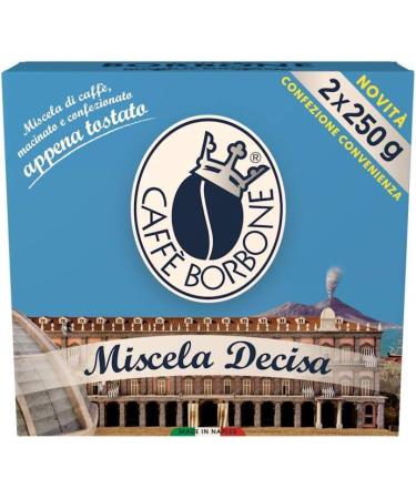Ground Coffee Decisa Mix - 2 x 250g - Caff Borbone - Buy Online on GoSupps.com
