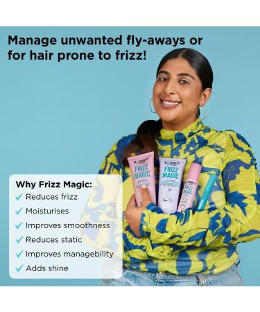 NOUGHTY Frizz Magic Conditioner - 97% Natural Anti-Frizz & Moisture for Curly/Wavy Hair | Sulfate-Free Vegan Hair Care 250ml - Buy Online on GoSupps.com