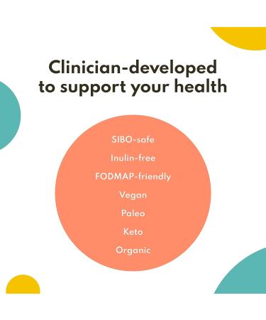 Florasophy Daily Fix: Organic Prebiotic Powder for Digestive Health | 36 Servings | Gluten-Free & Vegan - Buy Online on GoSupps.com