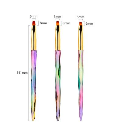 3-Piece Nail Art Brush Set with Light Therapy Pen | DIY Creative Manicure Tools for Stunning Nail Designs - International Shipping Available - Buy Online on GoSupps.com