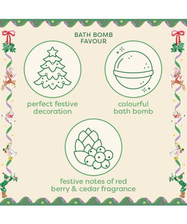 Cath Kidston Christmas Legends Bath Bomb - 150g for Luxurious Holiday Bathing - Buy Online on GoSupps.com