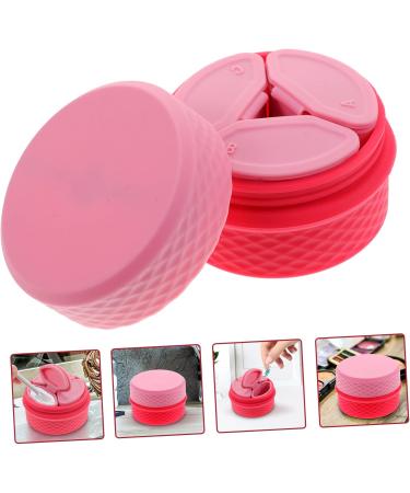 5 Sets Cream box cream jar with sealed lid travel container for cream silicone makeup containers women s suits small lip balm container cosmetic Miss Storage Box Silica gel - Buy Online on GoSupps.com