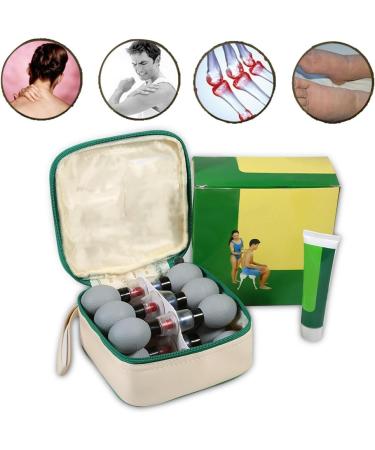 Magnetic Suction Cup Set for Relaxation & Slimming - 18 12 & 8 Pieces Available | Body Massage Tool - Buy Online on GoSupps.com