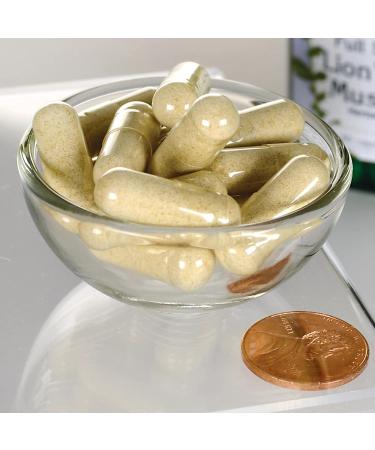 Swanson Lion's Mane Mushroom 500mg - 60 Capsules | Premium Quality Supplement - Buy Online on GoSupps.com