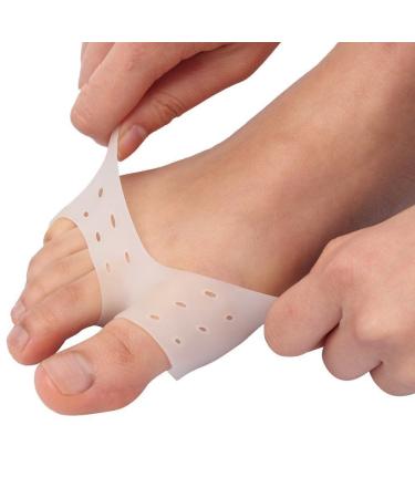 Toe Protection Silicone Gel Caps - 2 Pairs for Ballet & High Heel Shoes | Soft Toe Shear & Pump Guards for Men & Women - Buy Online on GoSupps.com