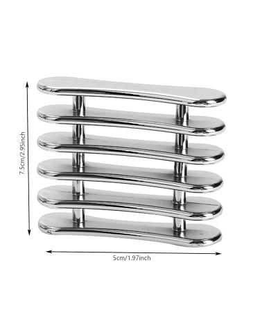 Monika Car 3-Piece Acrylic Nail Brush Holder - Violet Makeup Organizer & Gel Nail Accessories - Buy Online on GoSupps.com