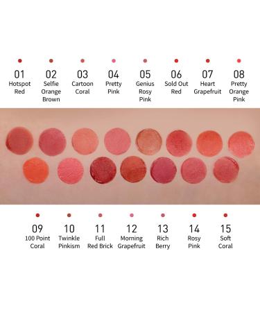 Peripera Ink Airy Velvet Lip Tint 14 Rosy Pink - 0.14 oz (4 g) | Lightweight Lip Color - Buy Online on GoSupps.com