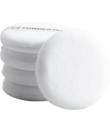 Buy Hudhow's Powder Squad Pads - 5 Soft Washable Fluffy Powder Puffs for Loose Powder Makeup & Blush | International Shipping Available - Buy Online on GoSupps.com
