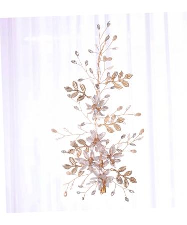 Beaupretty 1pc Flower Hair Accessories for Bridals Flower Hair Clips Crystal Hair Clips Rhinestone Side Hair Clips Wedding Women Barrettes Wedding Barrettes Hair Pin Bride Fashion - Buy Online on GoSupps.com