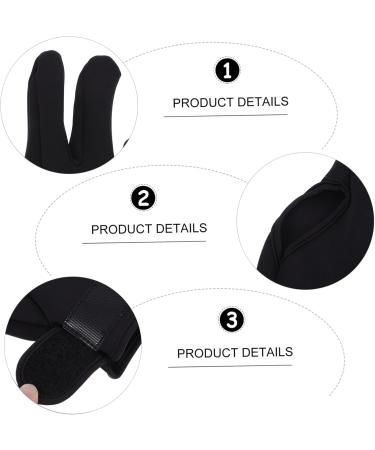FOMIYES 12 Pcs Anti-scalding Gloves Curling Wand Curling Iron Mitts Hair Curling Finger Gloves Hair Curler - Buy Online on GoSupps.com