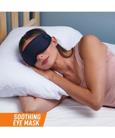Miracle Eye Mask for Dry Eye Relief Massaging Heated Eye Mask Cordless & Rechargeable Warm Compress for Eyes Gel Cold Pack Included Soft & Comfortable Helps Support Eye Strain - Buy Online on GoSupps.com