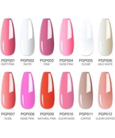 LOUMMRCY Polygel Nail Kit - Complete 8 Piece Starter Set for Beginners | DIY French Nail Art & Manicure at Home - Buy Online on GoSupps.com