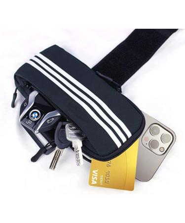 Cell Phone Pocket Running Sport Bracelet | Black Jogging Holder & Fitness Bag - Buy Online on GoSupps.com