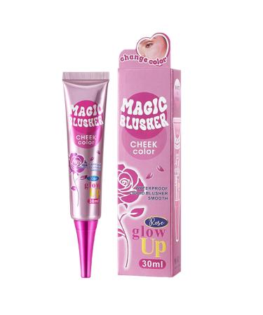 Cream blush for mature skin long-lasting self-adapting and natural tint for cheeks | Illuminating face makeup for cheekbones with a sculpting effect and natural contour