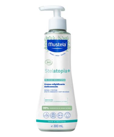 Mustela Stelatopia+ - Organic Lipid-Replenishing and Anti-Pruritic Cream for Atopic Skin 300ml