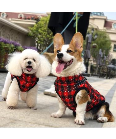 Dog Vest - Waterproof Dog Coat with Harness | Warm & Soft Winter Apparel | 9 Colors Available - Christmas 02 | International Shipping - Buy Online on GoSupps.com