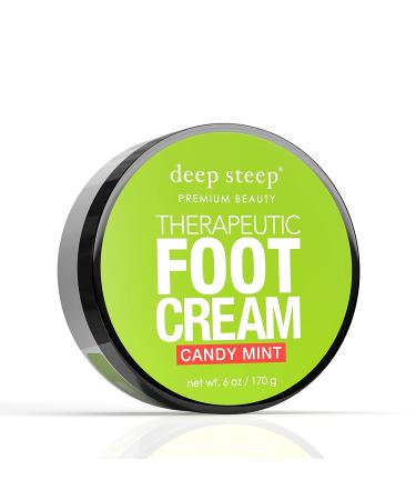 Deep Steep Therapeutic Foot Cream Candy Mint 8 fl oz (237 ml)