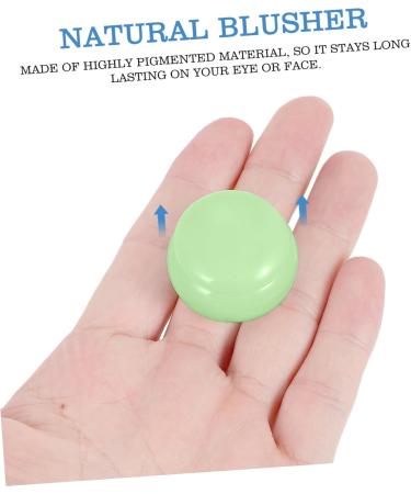 FRCOLOR 2Pcs Lipstick Blush Eyeshadow Moisturizing Lipstick Creative Rouge Safe Rouge Natural Eyeshadow Face Blush Healthy Blush Ceramic Multifunctional Cheek - Buy Online on GoSupps.com