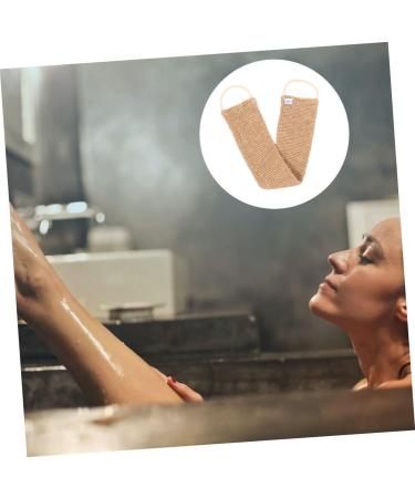 Extra Long Handled Bath Scrubber & Loofah Gloves - Exfoliating Back Brush & Shower Accessories for Spa-Like Clean | International Shipping - Buy Online on GoSupps.com